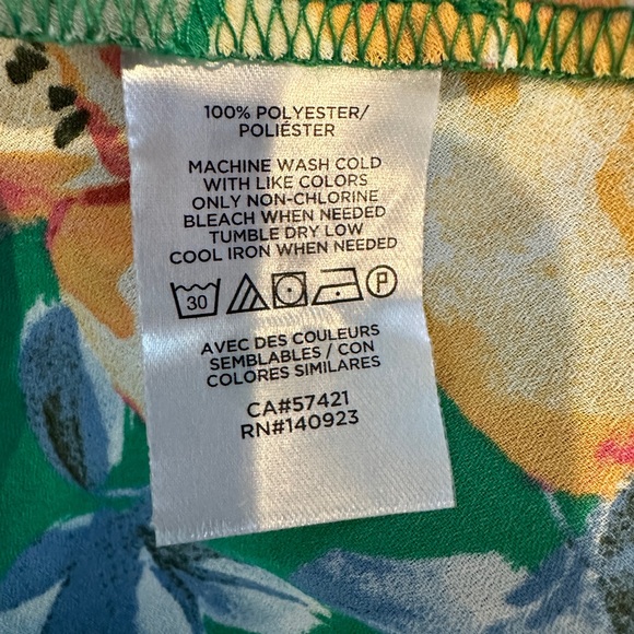 Loft floral blouse with peplum - Picture 8 of 11